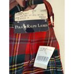 Ralph Lauren VTG Polo Stewart Tartan Wool Plaid Pants Belted Red 31 NWT USA Photo 1
