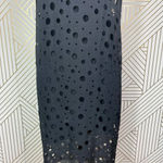 Liviana Conti Black‎ Circle Cutout Sleeveless Tank Dress Size 40 / US 6 Black Photo 3