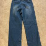 Boutique Medium Pull On Wide Leg Denim Pants Medium Photo 2