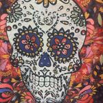 One World  Y2K Skull Multicolor Top size XXXL Photo 2