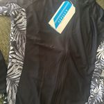 Actleis Women's Long Sleeve Rash Guard Top Zip Front Sun Protection Swim Shirt Photo 6