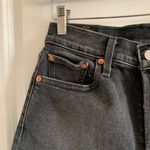 Levi's 501 Women's Demin Shorts Black Sz 28 Photo 2