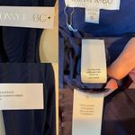 RONNY Kobo Mini Dress Shanaya Navy Blue Designer Cocktail Long Sleeves Small NWT Photo 7