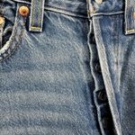 Levi's  Premium Ribcage Straight Jeans Ankle High Rise Button At the Ready 24x27 Photo 2