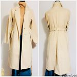 Chocolate USA Embellished Belted Long Open Coat Photo 4