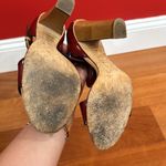 Giuseppe Zanotti  Buckle Burgundy Red Patent Leather Mule size 6.5 Photo 5