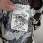 Umgee Leopard Print Knit Top Size 1XL Lightweight Sheer Oversized Slouchy Boho Brown Photo 6