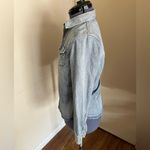 Treasure & Bond  denim pearl snap shirt womens XS 19x28 blue Photo 1