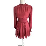 Keepsake  Rose Dropwaist Smocked Ruffle Mini Dress Size XS Photo 9