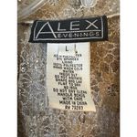 Alex Evenings  Sparkly Lace Champagne 3/4 Sleeve Twin Set Size Large NWT Photo 5