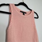 White House | Black Market NEW Sweater Tank Tunic in Peach Smoothie Pink Photo 2