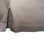 Eileen Fisher Gray Organic Cotton Denim Pencil Skirt Pockets EUC Size Small Photo 2