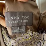 Jenny Yoo BHLDN  lace mocha mousse bridesmaid maxi dress size 2‎ wedding guest Photo 8