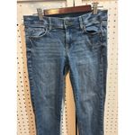 Loft  Modern Cuffed Crop Jeans Size 2P‎ Blue Denim Casual Petite Photo 1