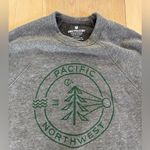 Sweet Pea Gray Sweatshirt Pacific Northwest Size Medium NWOT Photo 2