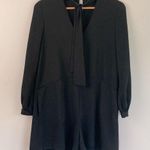 ZARA | Black Long Sleeve Romper sz Small Photo 0