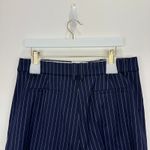 J.Crew  Collection High Rise Short Pinstripe Italian Wool Blend Navy US 12 NWT Photo 8