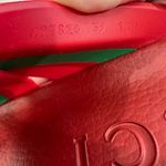 Gucci  Rubber Web Stripe Sandals Photo 4