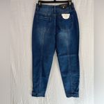 Denim Blvd  High Waisted Mom‎ Jeans With Snap Cuffs Photo 2