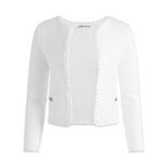 Alice + Olivia  Noella Scalloped‎ Knit Jacket Size Medium New with Tags Photo 3