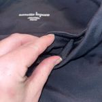 Nanette Lepore Women's Black Leggings Tuxedo Faux Leather Stripe Size XS Photo 6