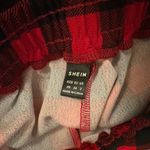 Red And Black Women Sweatpants Size X Small SHEIN Multiple Photo 2