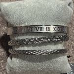 Eye Candy  Los Angeles Dylan Titanium 3 PC Bracelet Set Photo 1