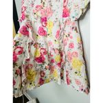 LA MAISON TALULAH Pink White Tea Time Floral Lace Trim Mini Dress Size XS Photo 12