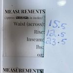 Habitat ‎ Clothes To Live In Blue Linen Cropped Wide Leg Pants Womens M Lagenlook Photo 5