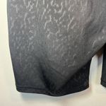 Old Navy Active Womens Go-Dry Athletic Bike Shorts Black Cheetah Pocket Sz Large Photo 6