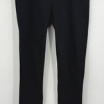 Theory Women Black Straight Leg Dress Pants Size 6 Photo 0