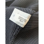 Ivanka Trump Black Ribbed Knit Pencil Midi Skirt Size XL Photo 2