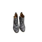 Universal Threads Universal Thread Snake Print Chunky Heel Ankle Boots Zip Closure Almond Toe 9.5 Photo 1