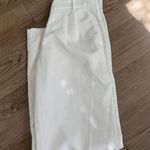 Abercrombie & Fitch Low Rise White Dress Pant Photo 0