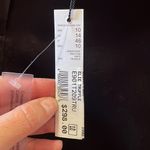 Elie Tahari Brown Velvet Leena Straight Leg Pant, NWT Photo 7