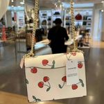 Coach Mini Klare Crossbody With Heart Cherry Print CE656 Photo 5