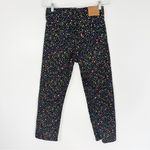 Levi's Levi’s Wedgie Straight Jeans Black Floral Secret Garden Straight Fit Size 27 Photo 10