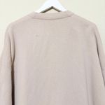 Vince  Cashmere Cardigan Sweater Knit Beige Open Front Sz Large Luxury Minimalist Photo 5