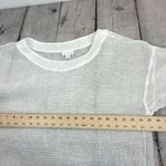 Pure Jill Linen Top Ombre Striped Kimono Oversized size Small white and blue Photo 10