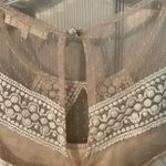 Ryu  velvet burnout & lace long sleeve mini dress Photo 10