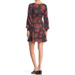 Free People  floral satin mini dress size 0 New Photo 7