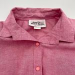 Vintage The American Shirt Dress Long Sleeve Full Skirt Prairie Cottagecore Pink Size XL Photo 13