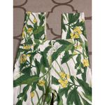J. McLaughlin  Lexi Green Queen Palm floral print skinny jeans, size 10 Photo 12
