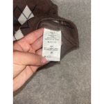 Brandy Melville Brandy‎ Melville Argyle Tank Top One Size Brown Summer Sexy Photo 3