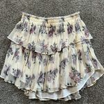 Love Shack Fancy Ruffle Mini Skirt Photo 1