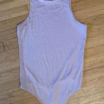 EXPRESS NWOT Body Contour High Neck Bodysuit in Dusty Mauve Purple - Size Small Photo 0