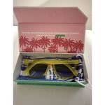 Goodr Sunglasses Yellow Blue "Swedish Meatball‎ Hangover" B Photo 2