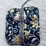 Vera Bradley Yellow Bird Brush & Pencil Cosmetic make up travel case Photo 7