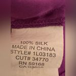 Karen Kane Purple & Black Print Halter Top - Size M women’s NWOT Photo 3