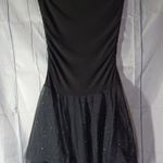 Taboo  vintage strapless black dress with Sparkles Photo 0
